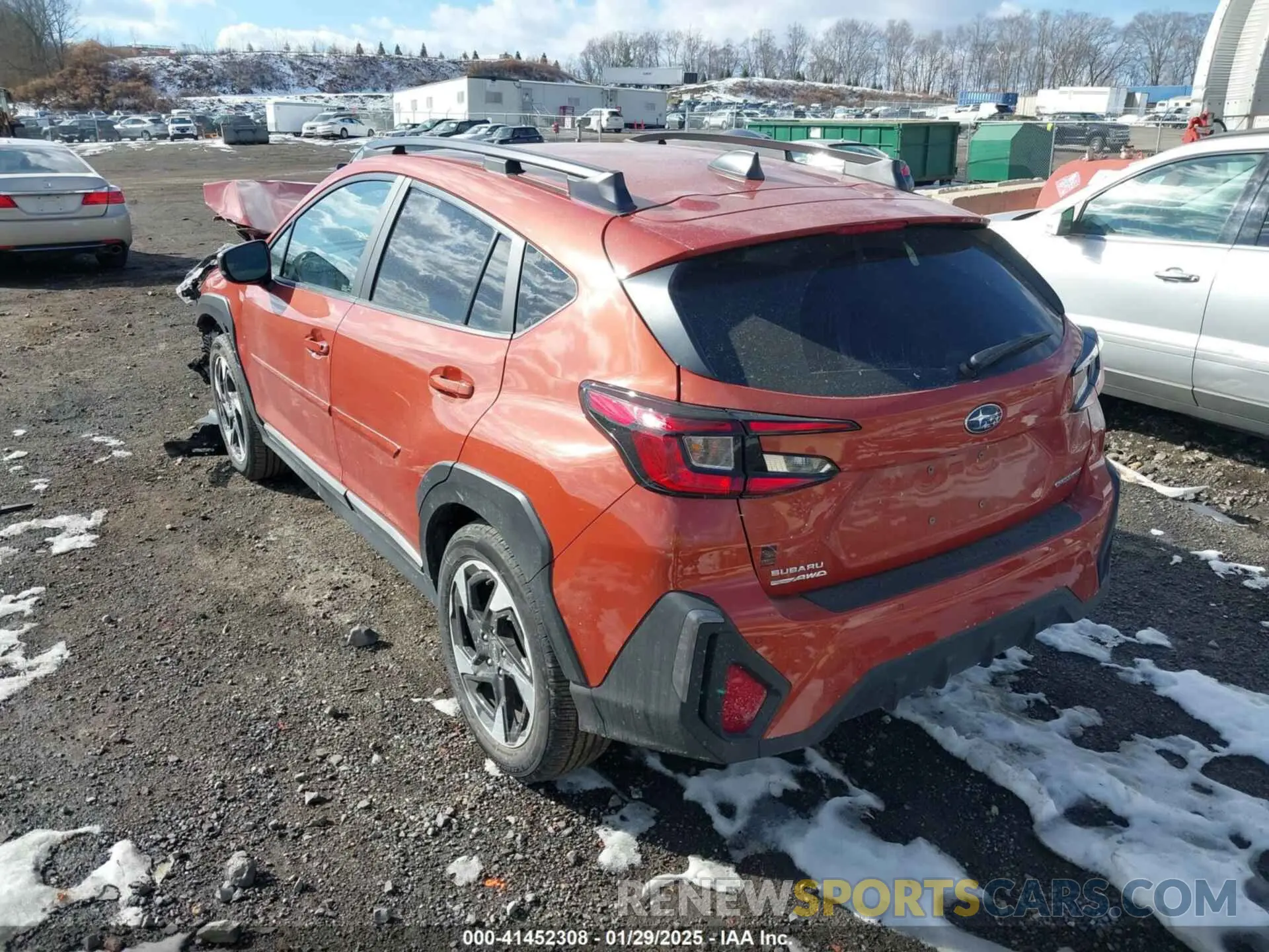 3 Photograph of a damaged car 4S4GUHN6XR3729967 SUBARU CROSSTREK 2024