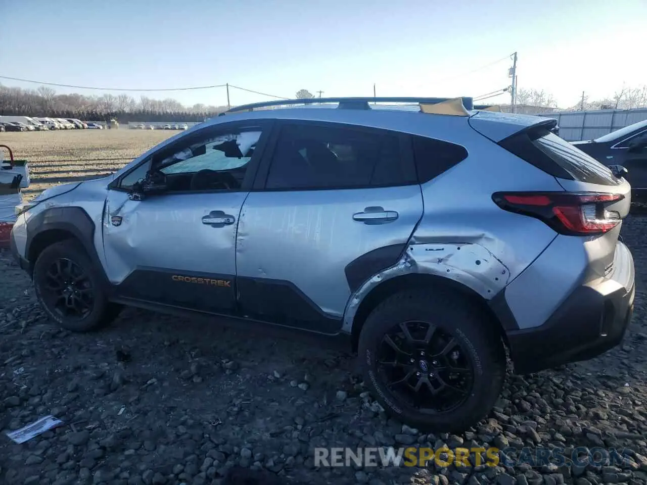 2 Photograph of a damaged car 4S4GUHT60R3729432 SUBARU CROSSTREK 2024