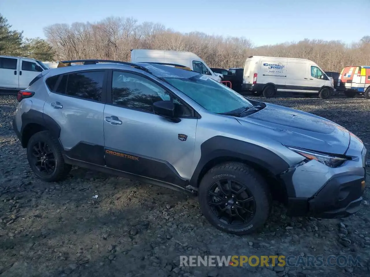 4 Photograph of a damaged car 4S4GUHT60R3729432 SUBARU CROSSTREK 2024