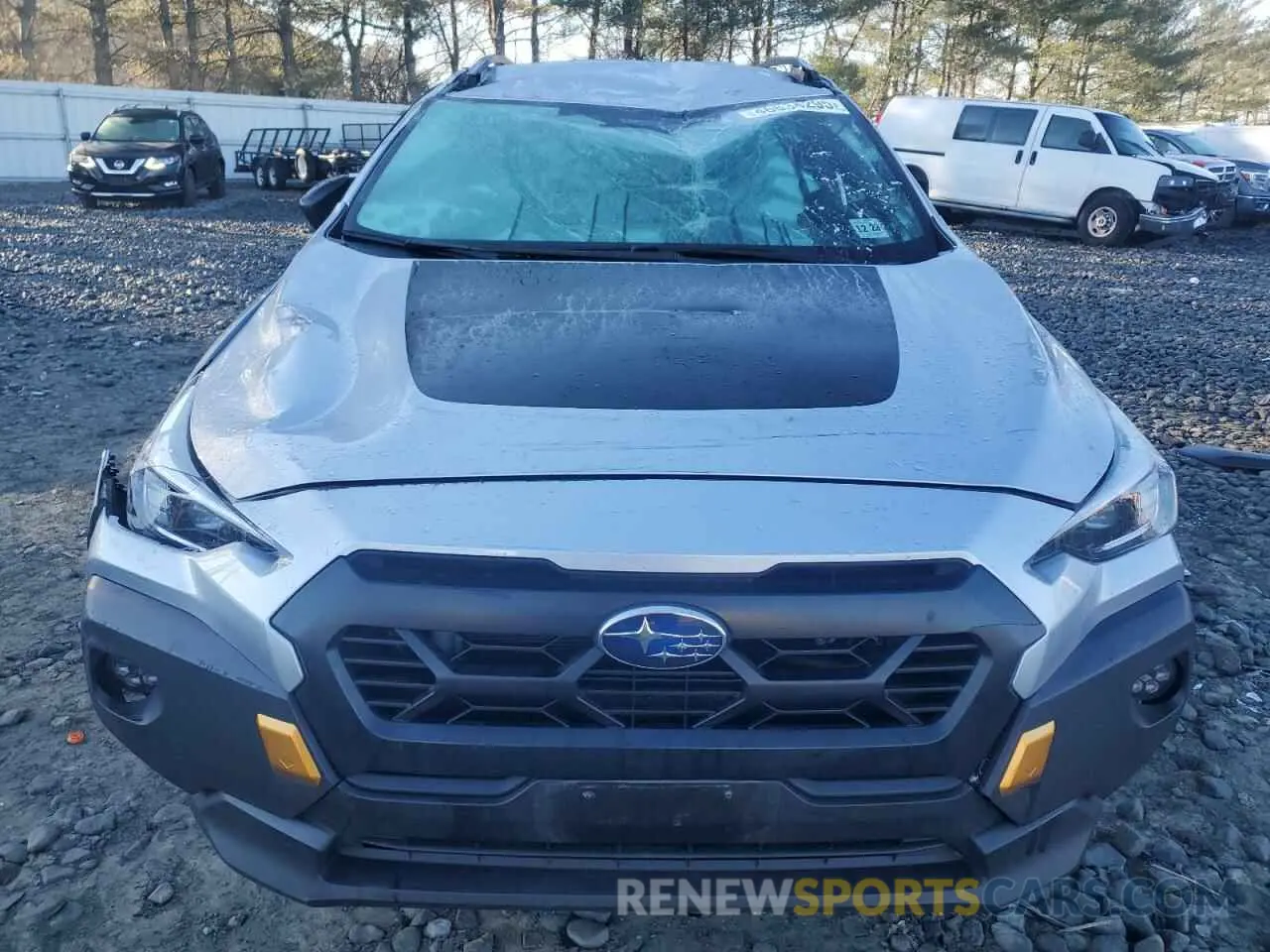 5 Photograph of a damaged car 4S4GUHT60R3729432 SUBARU CROSSTREK 2024