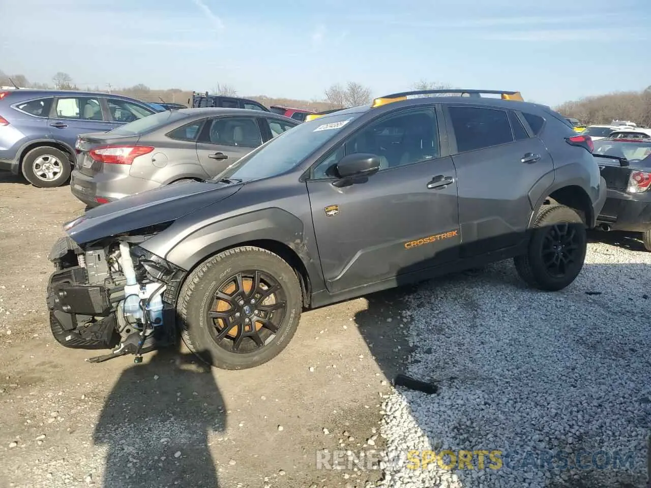1 Photograph of a damaged car 4S4GUHT62R3735765 SUBARU CROSSTREK 2024