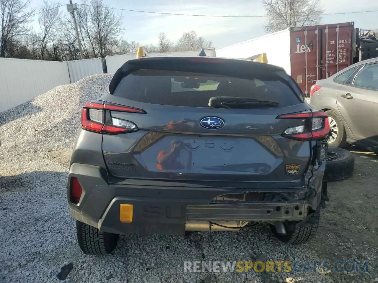 6 Photograph of a damaged car 4S4GUHT62R3735765 SUBARU CROSSTREK 2024