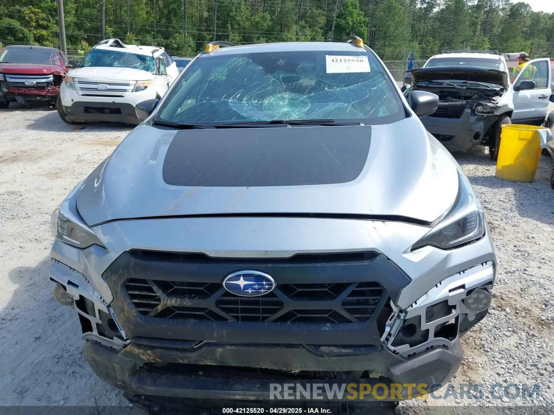 6 Photograph of a damaged car 4S4GUHT62R3743445 SUBARU CROSSTREK 2024