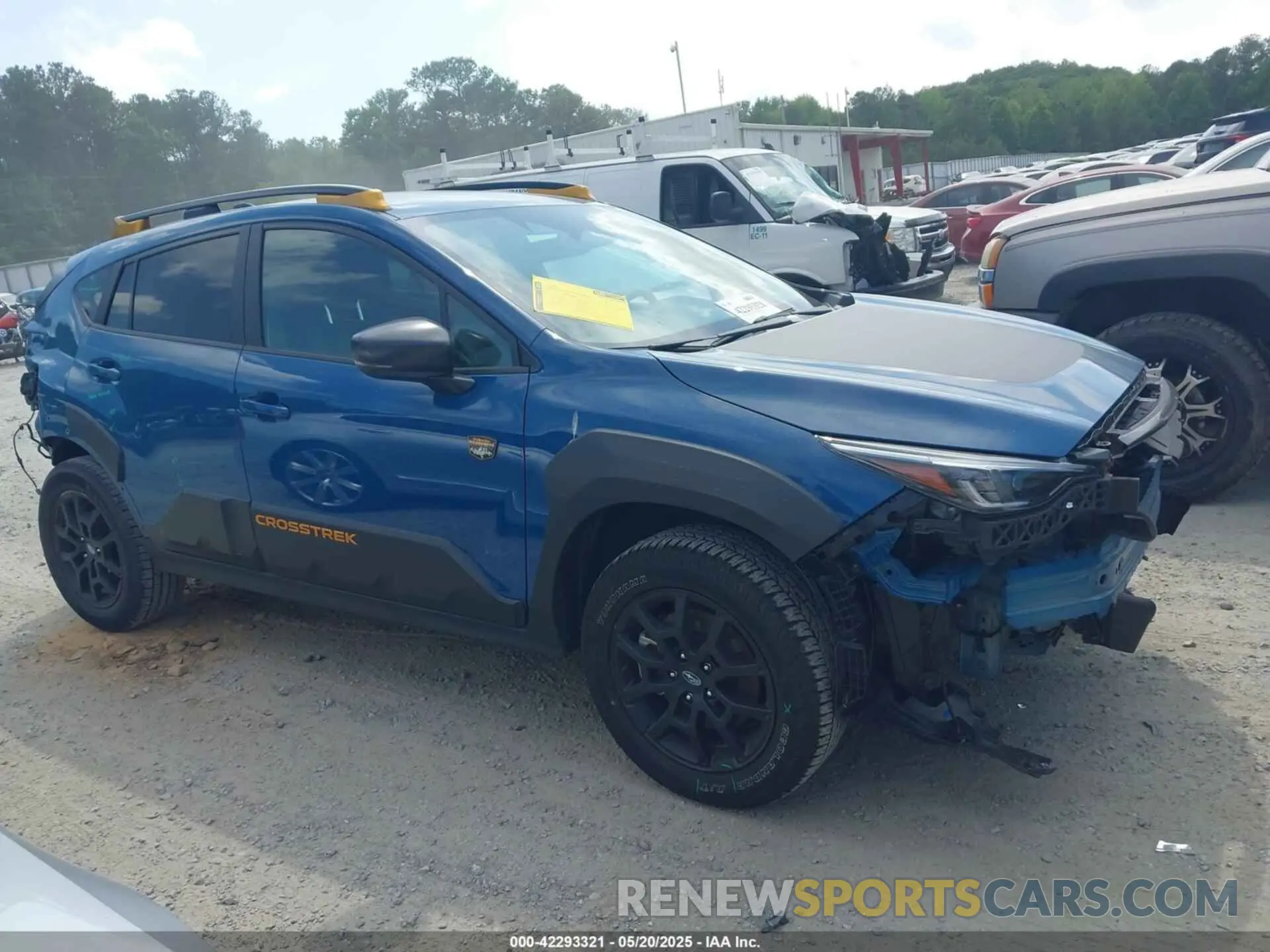 1 Photograph of a damaged car 4S4GUHT62R3753800 SUBARU CROSSTREK 2024