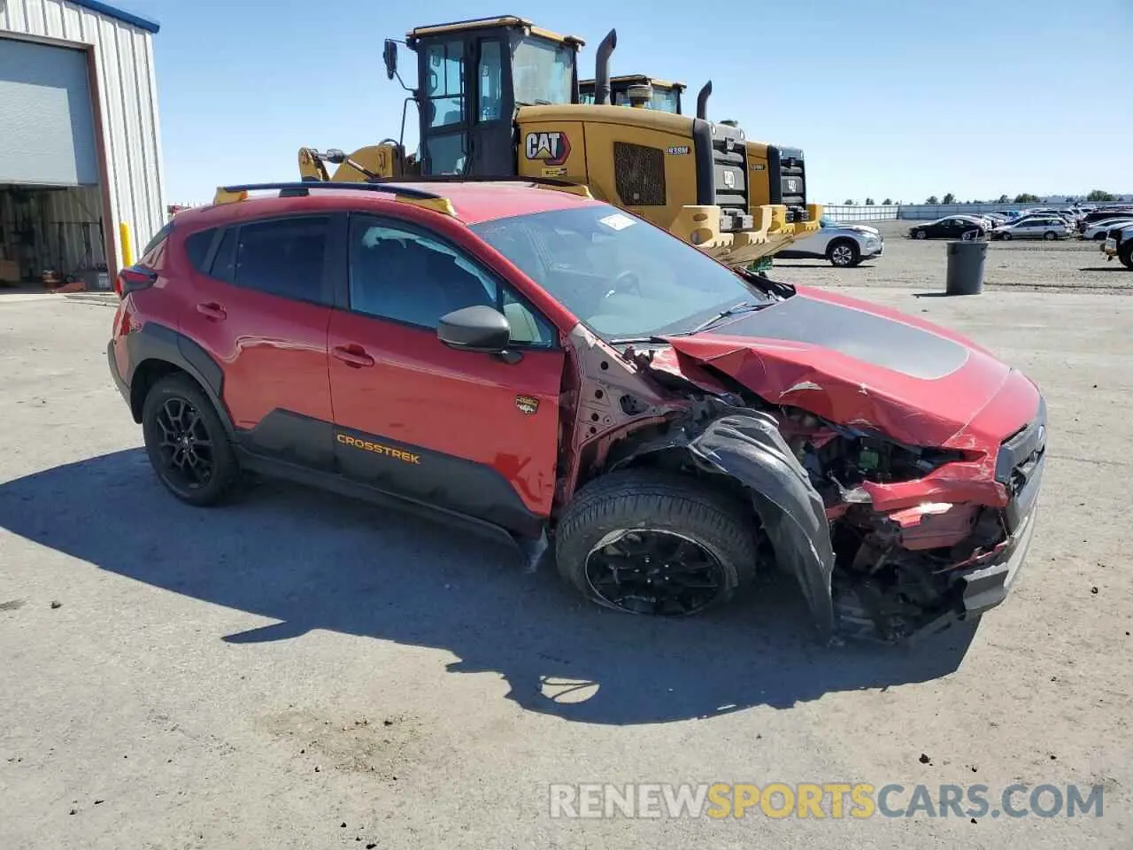 4 Photograph of a damaged car 4S4GUHT62R3764781 SUBARU CROSSTREK 2024