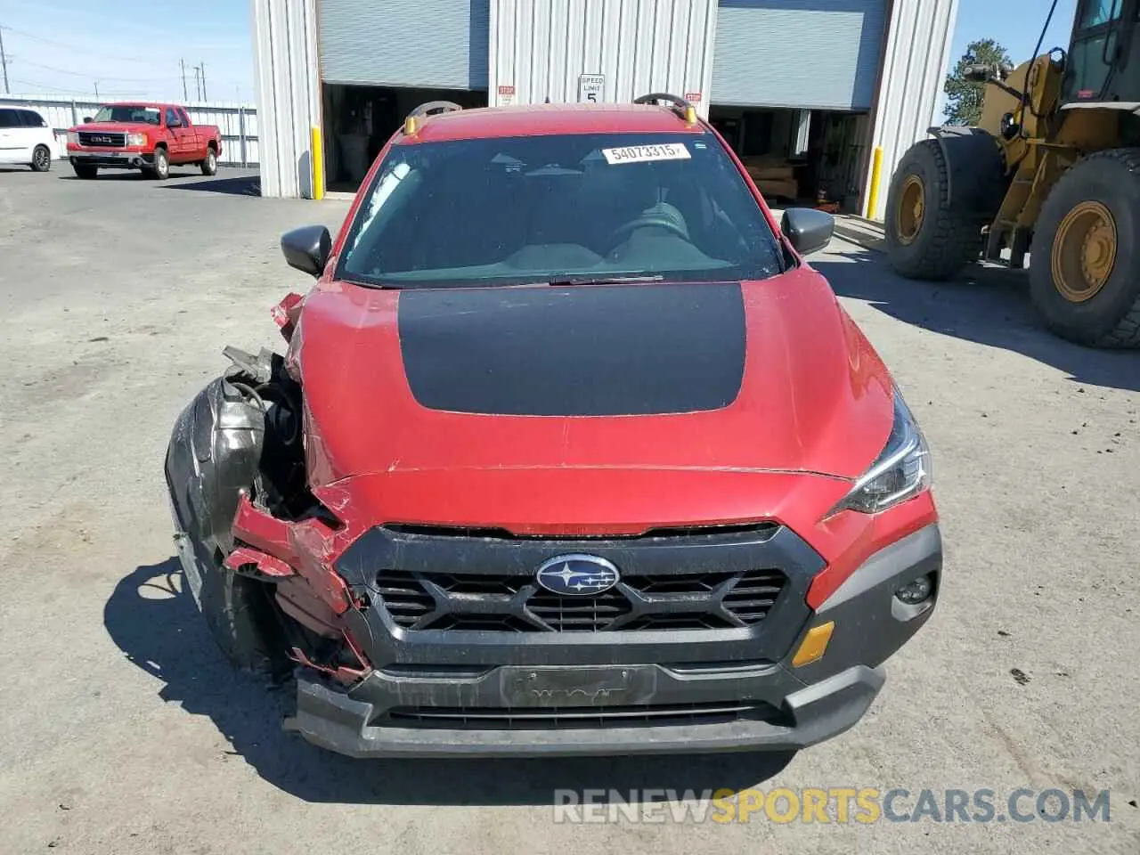 5 Photograph of a damaged car 4S4GUHT62R3764781 SUBARU CROSSTREK 2024