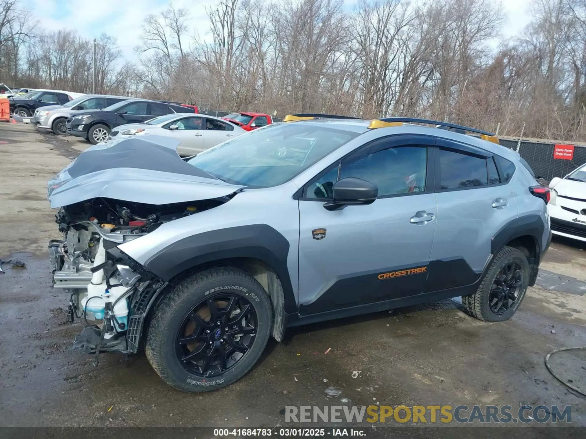 14 Photograph of a damaged car 4S4GUHT63R3763297 SUBARU CROSSTREK 2024