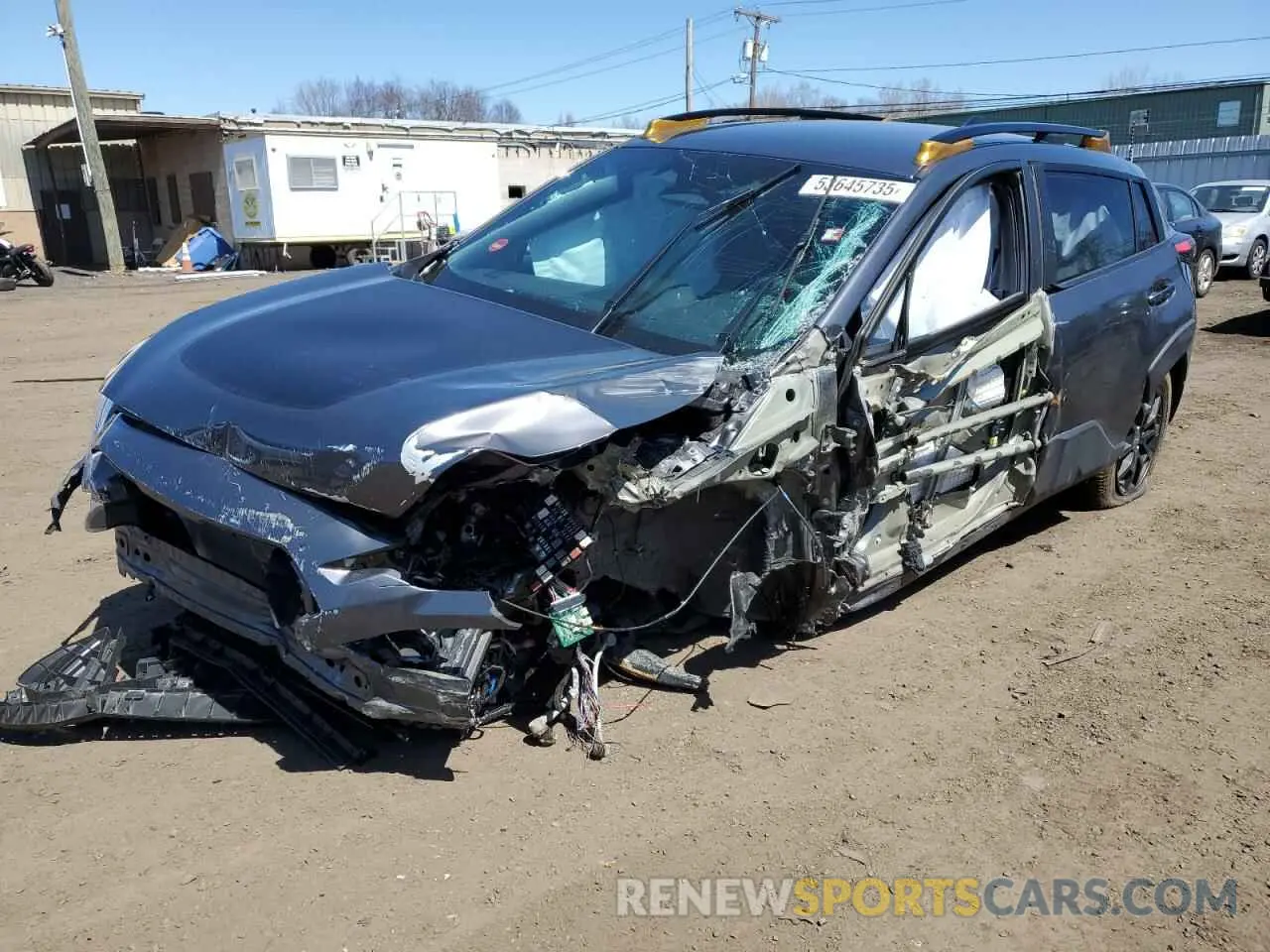 1 Photograph of a damaged car 4S4GUHT64R3732141 SUBARU CROSSTREK 2024