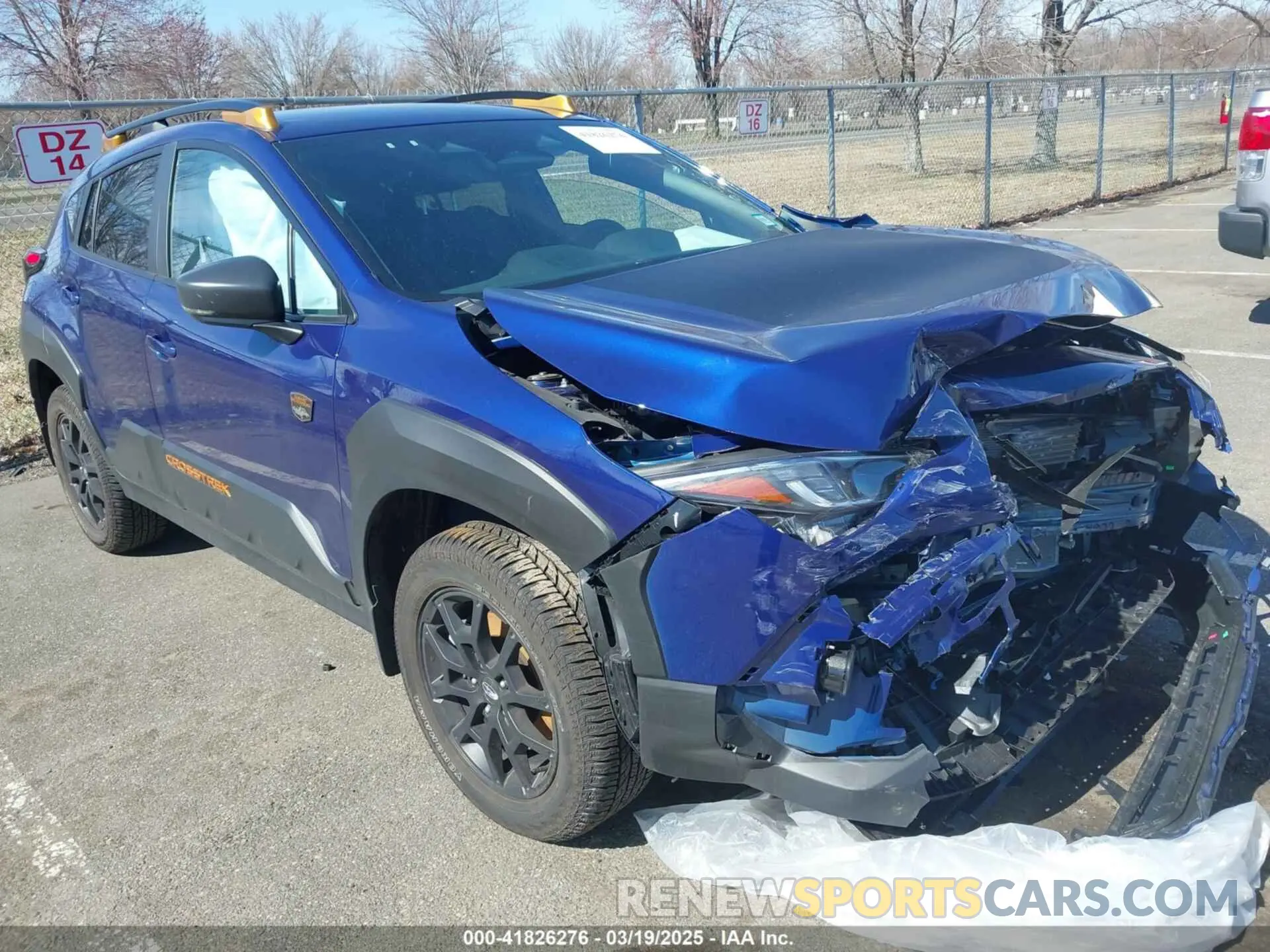 1 Photograph of a damaged car 4S4GUHT64R3741311 SUBARU CROSSTREK 2024