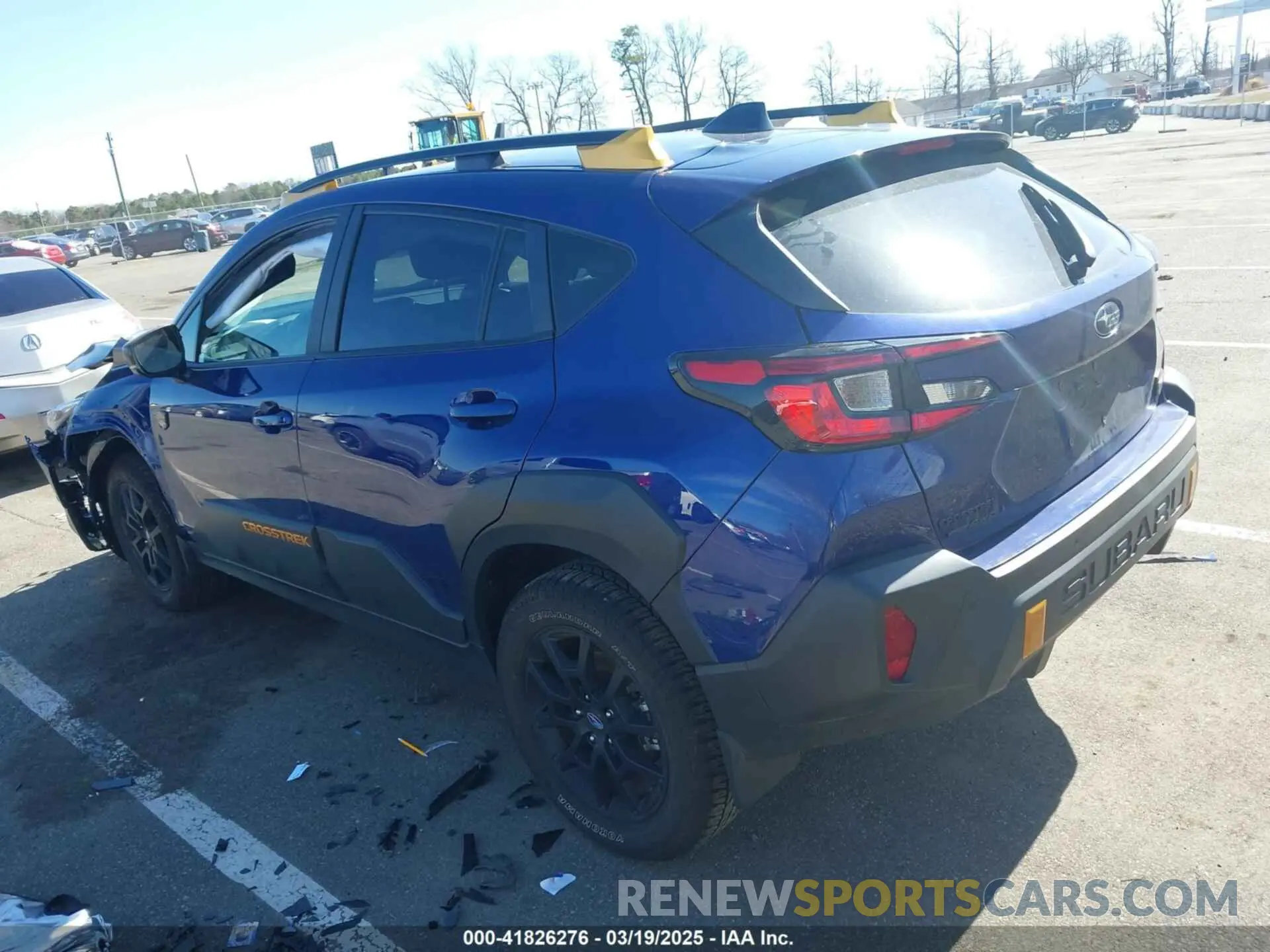 3 Photograph of a damaged car 4S4GUHT64R3741311 SUBARU CROSSTREK 2024