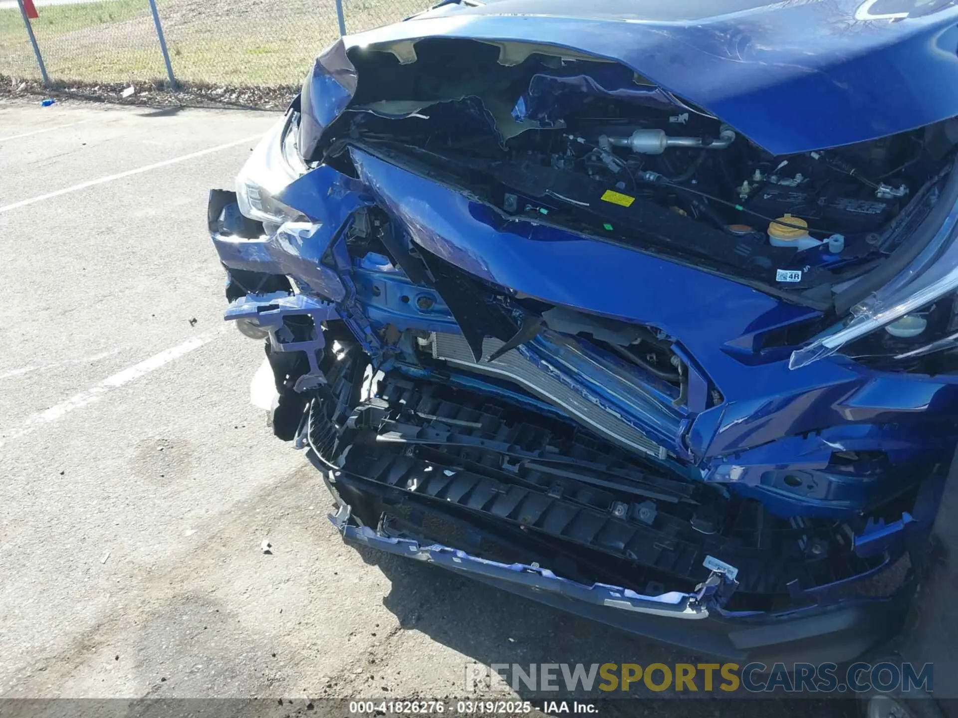 6 Photograph of a damaged car 4S4GUHT64R3741311 SUBARU CROSSTREK 2024