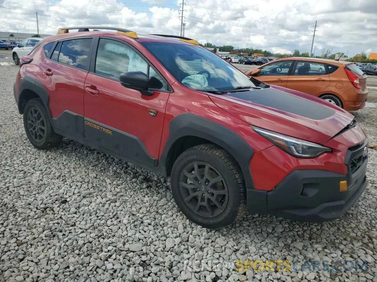 4 Photograph of a damaged car 4S4GUHT65R3763334 SUBARU CROSSTREK 2024