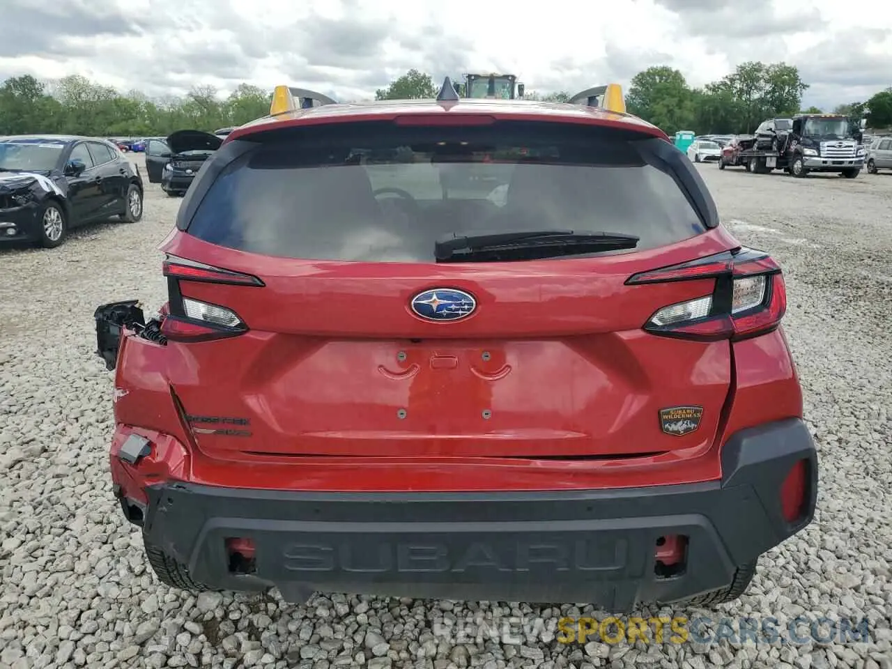 6 Photograph of a damaged car 4S4GUHT65R3763334 SUBARU CROSSTREK 2024