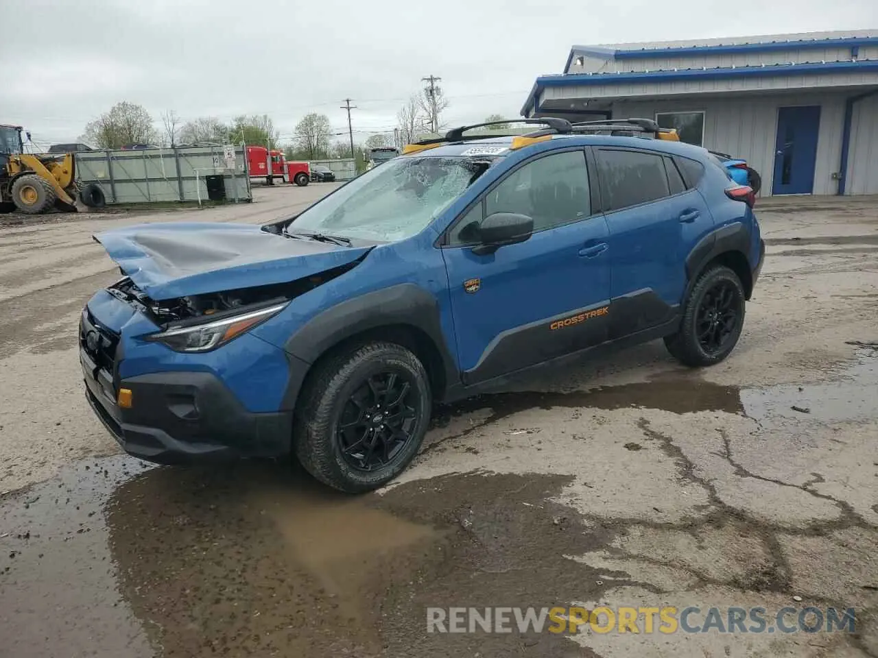 1 Photograph of a damaged car 4S4GUHT67R3735499 SUBARU CROSSTREK 2024