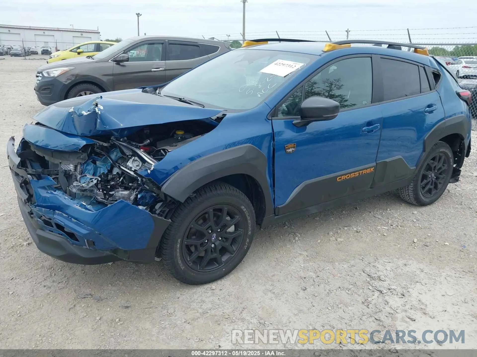 2 Photograph of a damaged car 4S4GUHT67R3755977 SUBARU CROSSTREK 2024