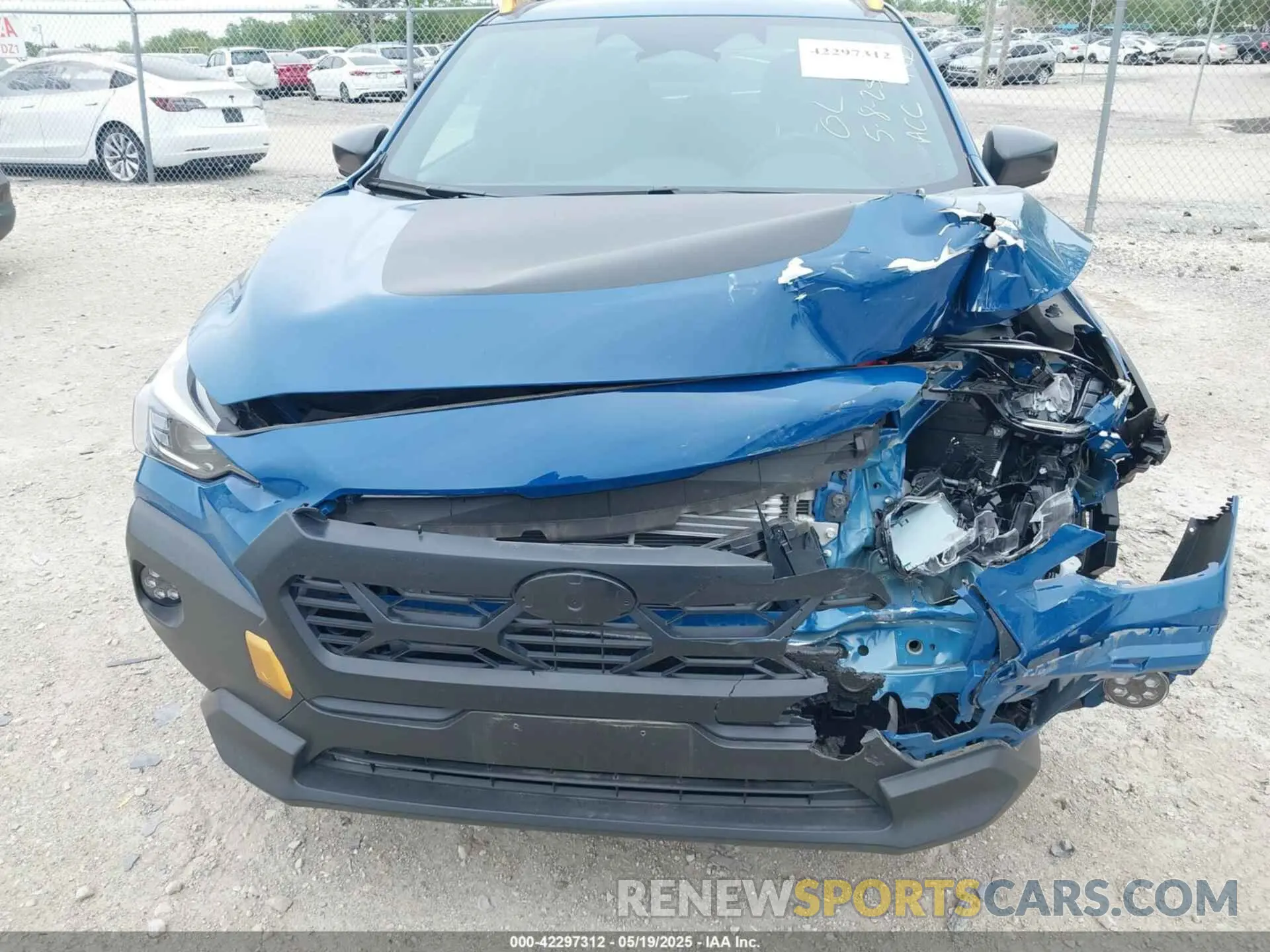 6 Photograph of a damaged car 4S4GUHT67R3755977 SUBARU CROSSTREK 2024
