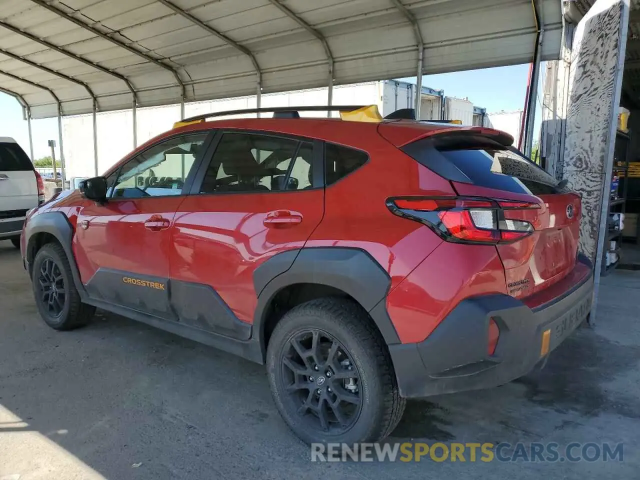 2 Photograph of a damaged car 4S4GUHT68R3724317 SUBARU CROSSTREK 2024