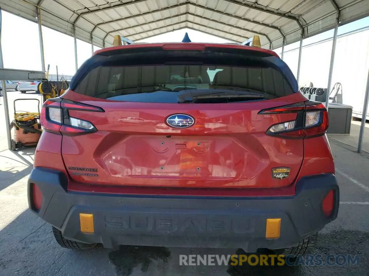 6 Photograph of a damaged car 4S4GUHT68R3724317 SUBARU CROSSTREK 2024