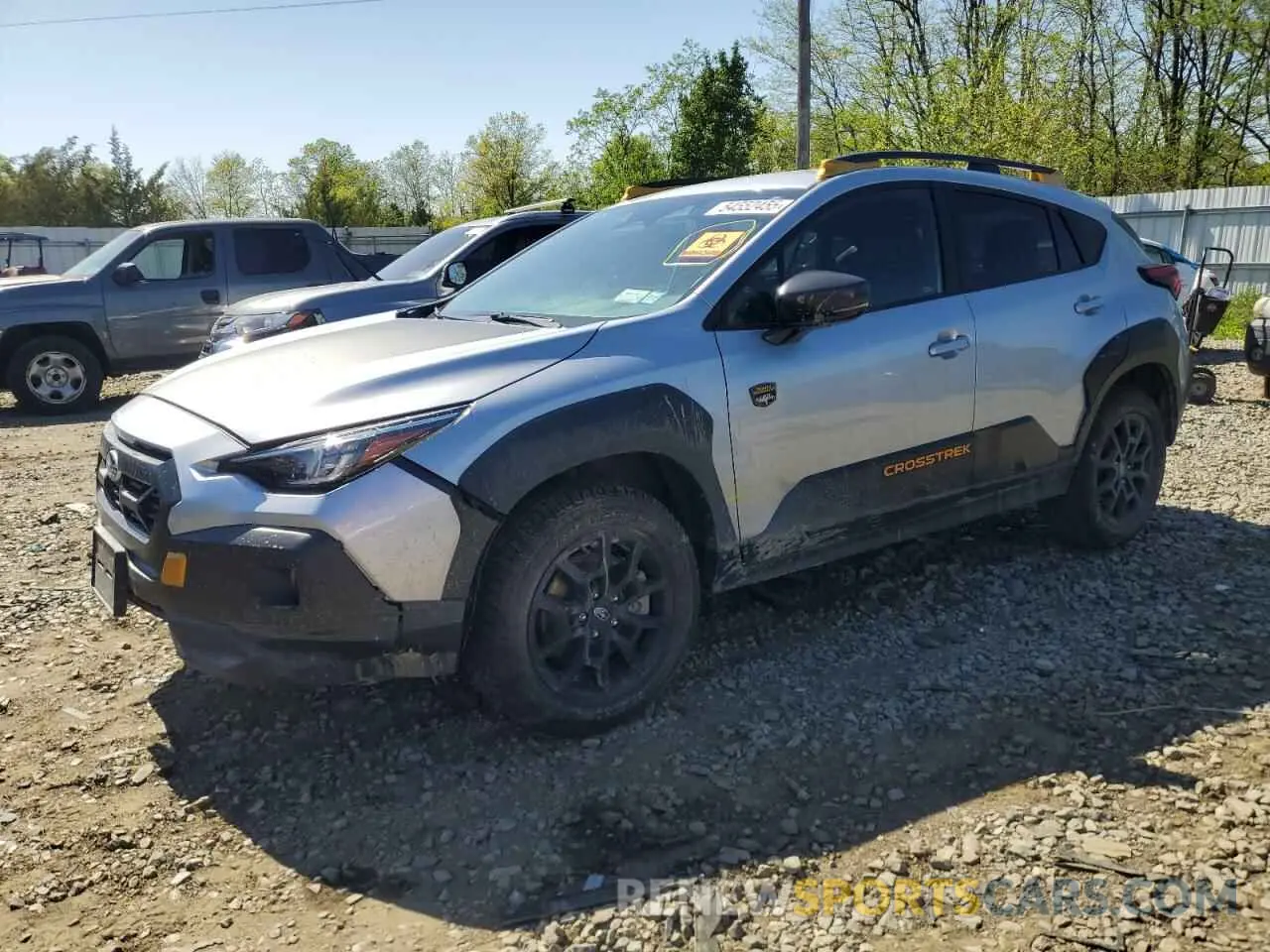 1 Photograph of a damaged car 4S4GUHT68R3770794 SUBARU CROSSTREK 2024