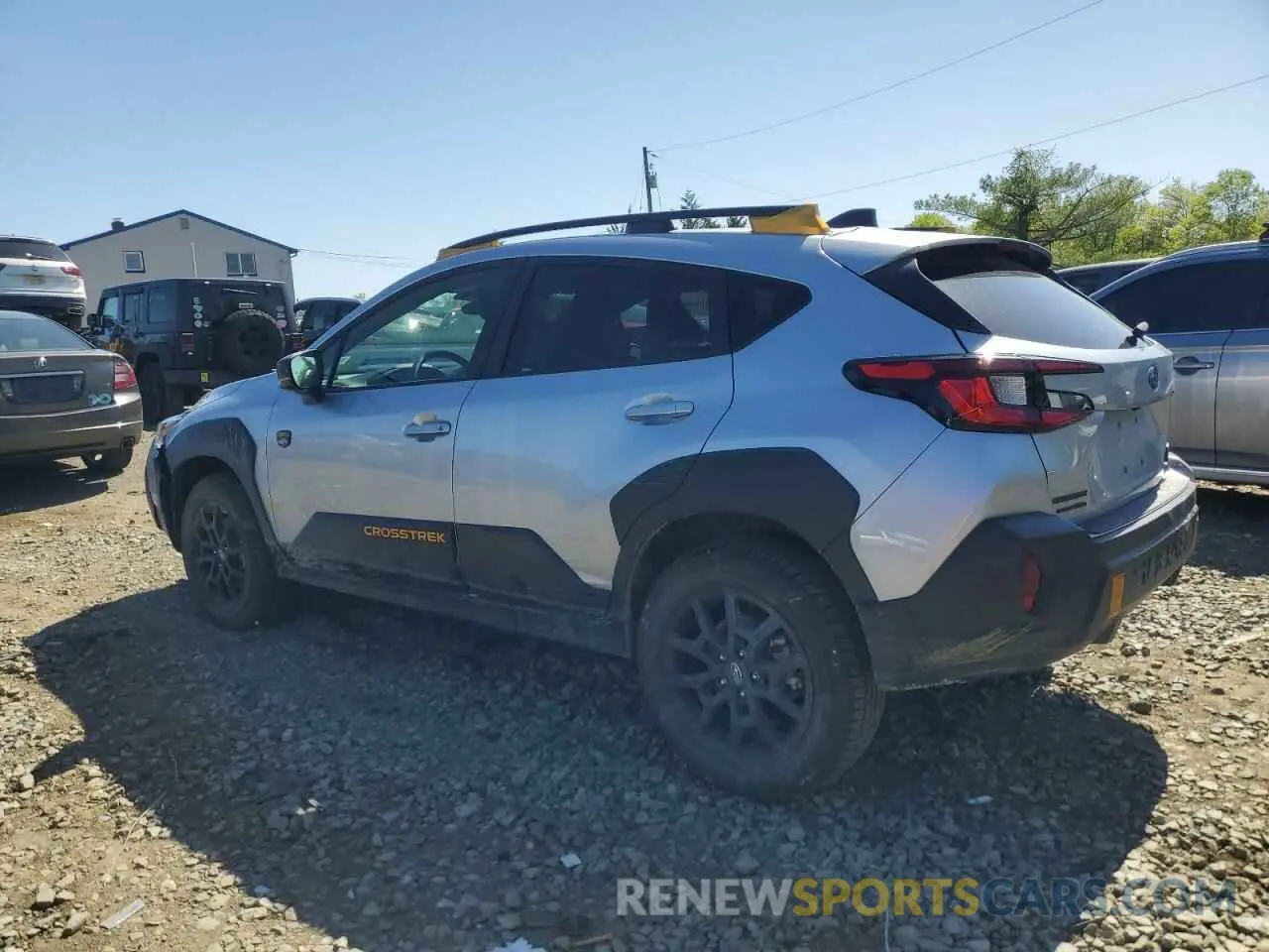 2 Photograph of a damaged car 4S4GUHT68R3770794 SUBARU CROSSTREK 2024
