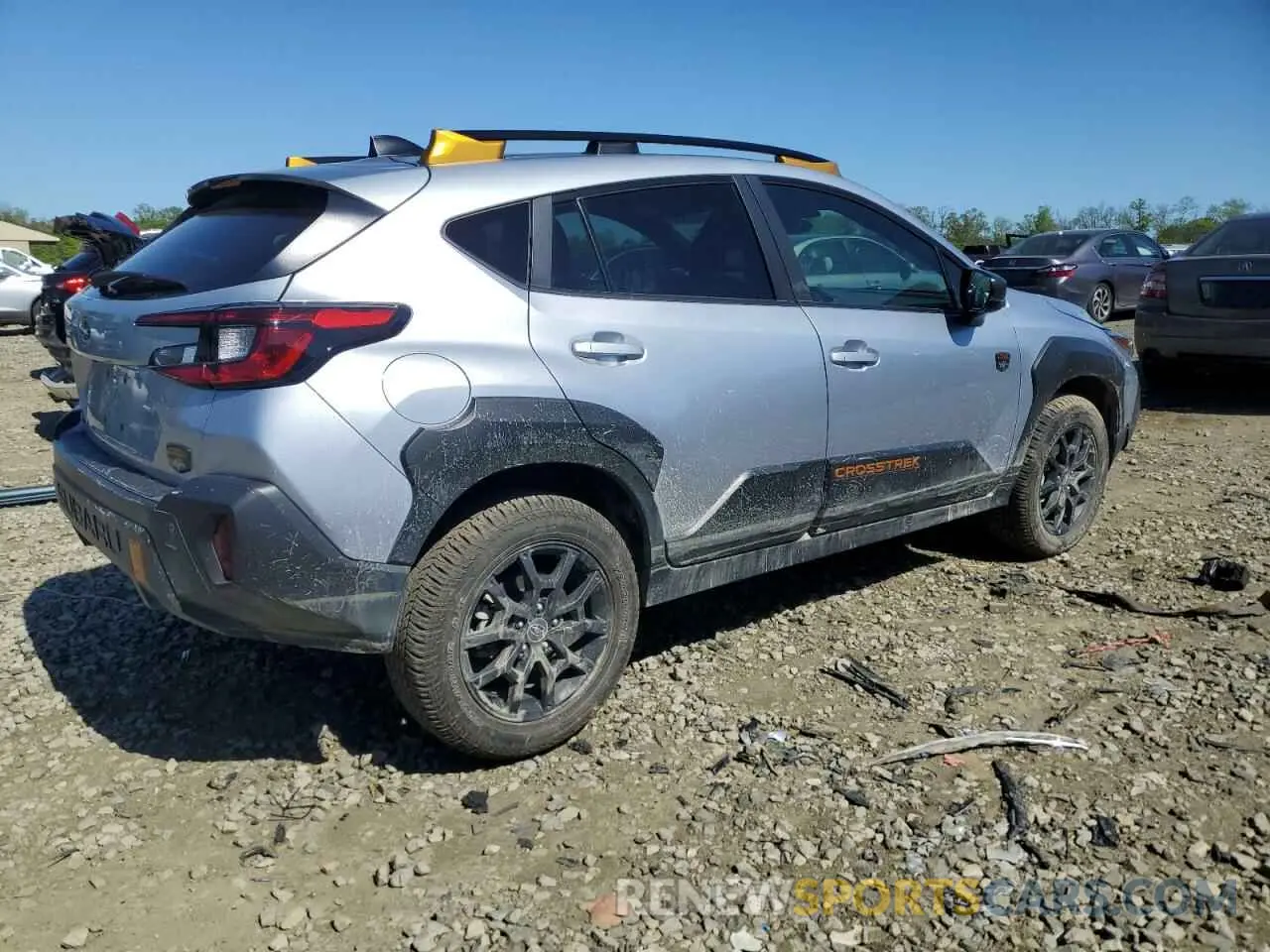 3 Photograph of a damaged car 4S4GUHT68R3770794 SUBARU CROSSTREK 2024
