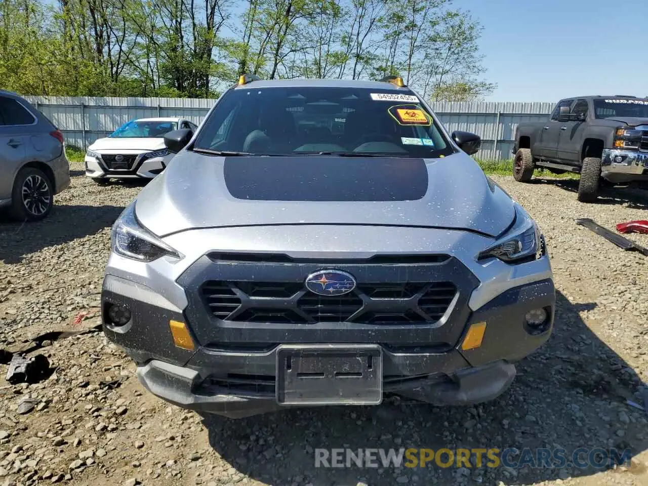 5 Photograph of a damaged car 4S4GUHT68R3770794 SUBARU CROSSTREK 2024