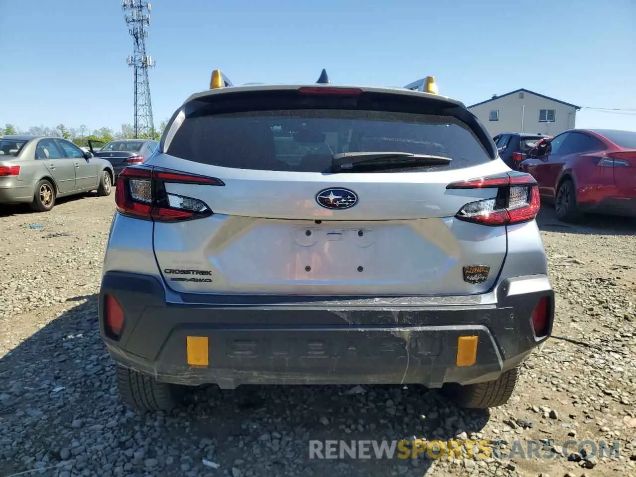 6 Photograph of a damaged car 4S4GUHT68R3770794 SUBARU CROSSTREK 2024