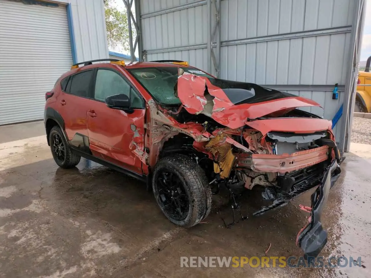 4 Photograph of a damaged car 4S4GUHT69R3809702 SUBARU CROSSTREK 2024