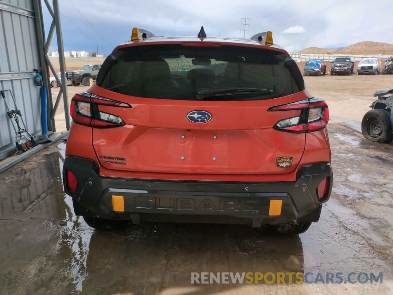 6 Photograph of a damaged car 4S4GUHT69R3809702 SUBARU CROSSTREK 2024