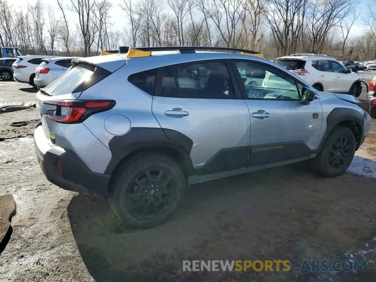3 Photograph of a damaged car 4S4GUHU60R3736315 SUBARU CROSSTREK 2024