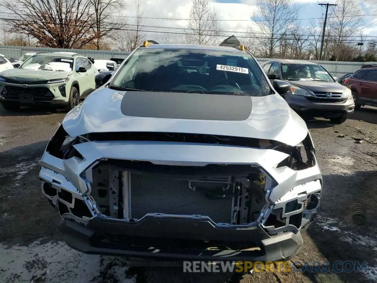 5 Photograph of a damaged car 4S4GUHU60R3736315 SUBARU CROSSTREK 2024