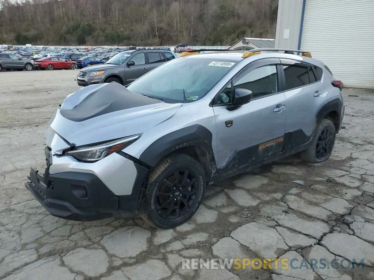 1 Photograph of a damaged car 4S4GUHU60R3748481 SUBARU CROSSTREK 2024