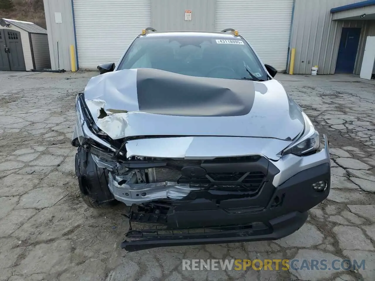 5 Photograph of a damaged car 4S4GUHU60R3748481 SUBARU CROSSTREK 2024