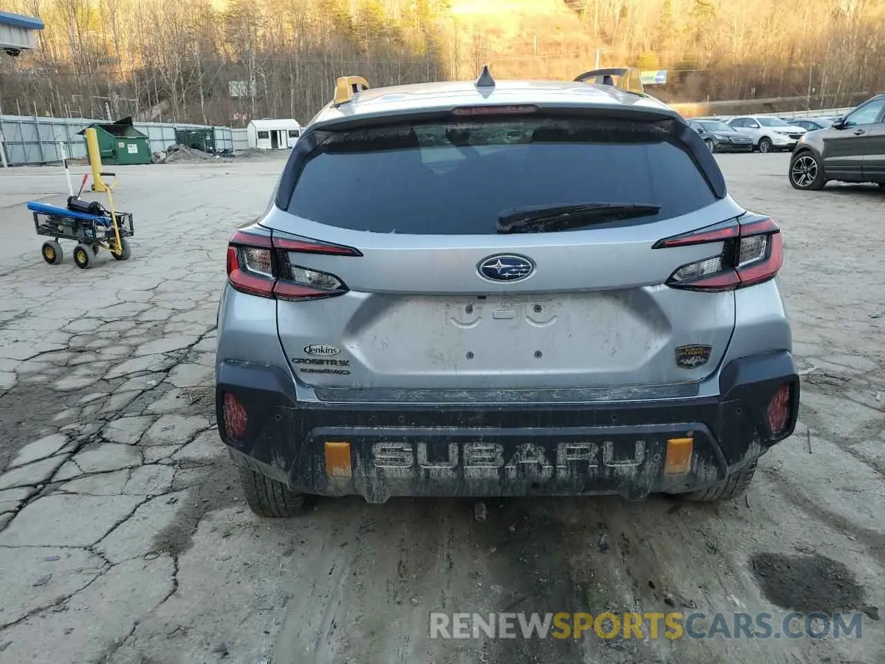 6 Photograph of a damaged car 4S4GUHU60R3748481 SUBARU CROSSTREK 2024