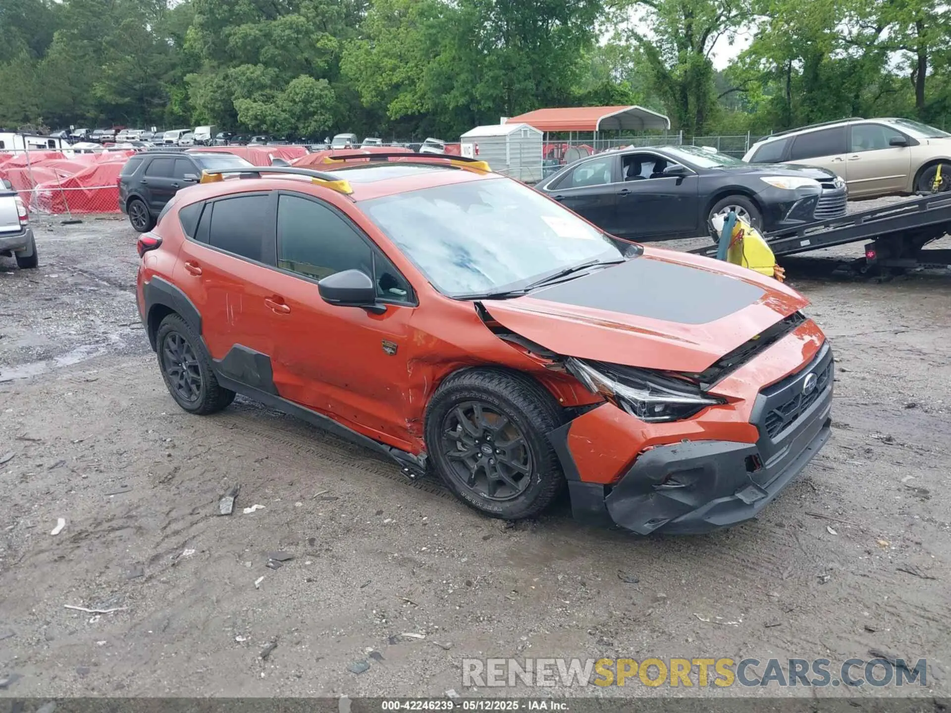 1 Photograph of a damaged car 4S4GUHU60R3761862 SUBARU CROSSTREK 2024