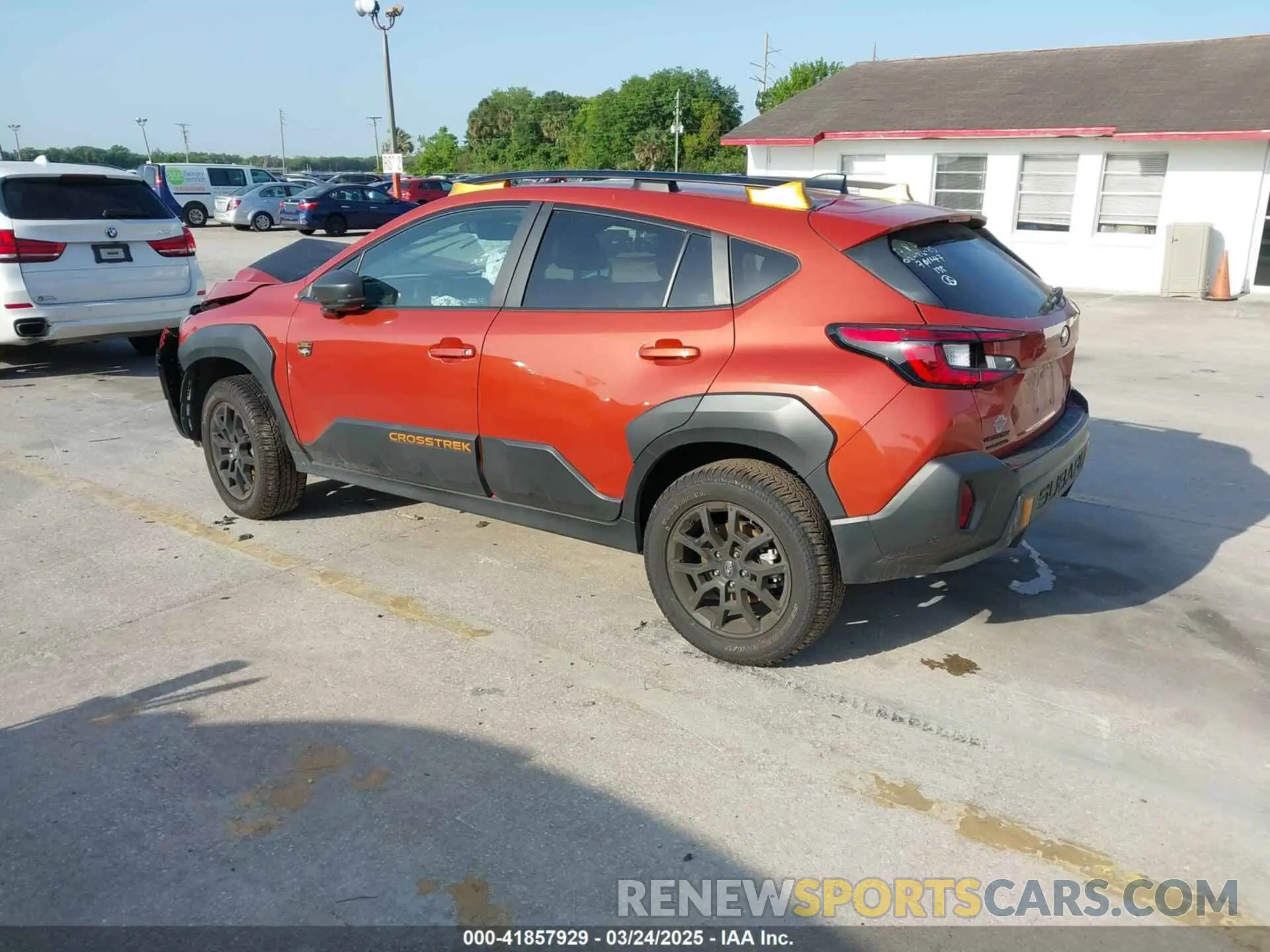 3 Photograph of a damaged car 4S4GUHU60R3814320 SUBARU CROSSTREK 2024