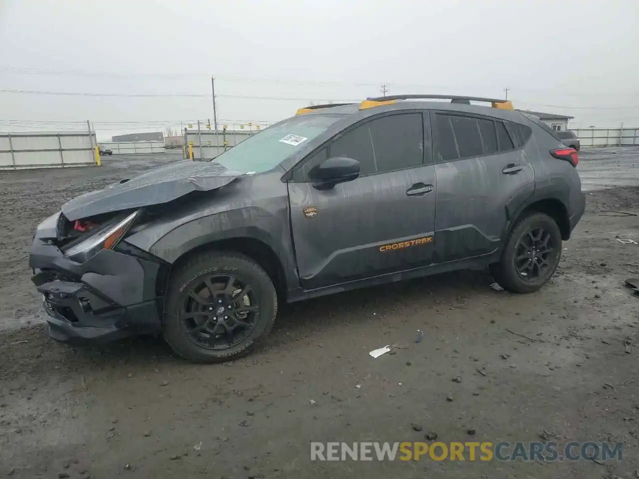 1 Photograph of a damaged car 4S4GUHU61R3729602 SUBARU CROSSTREK 2024