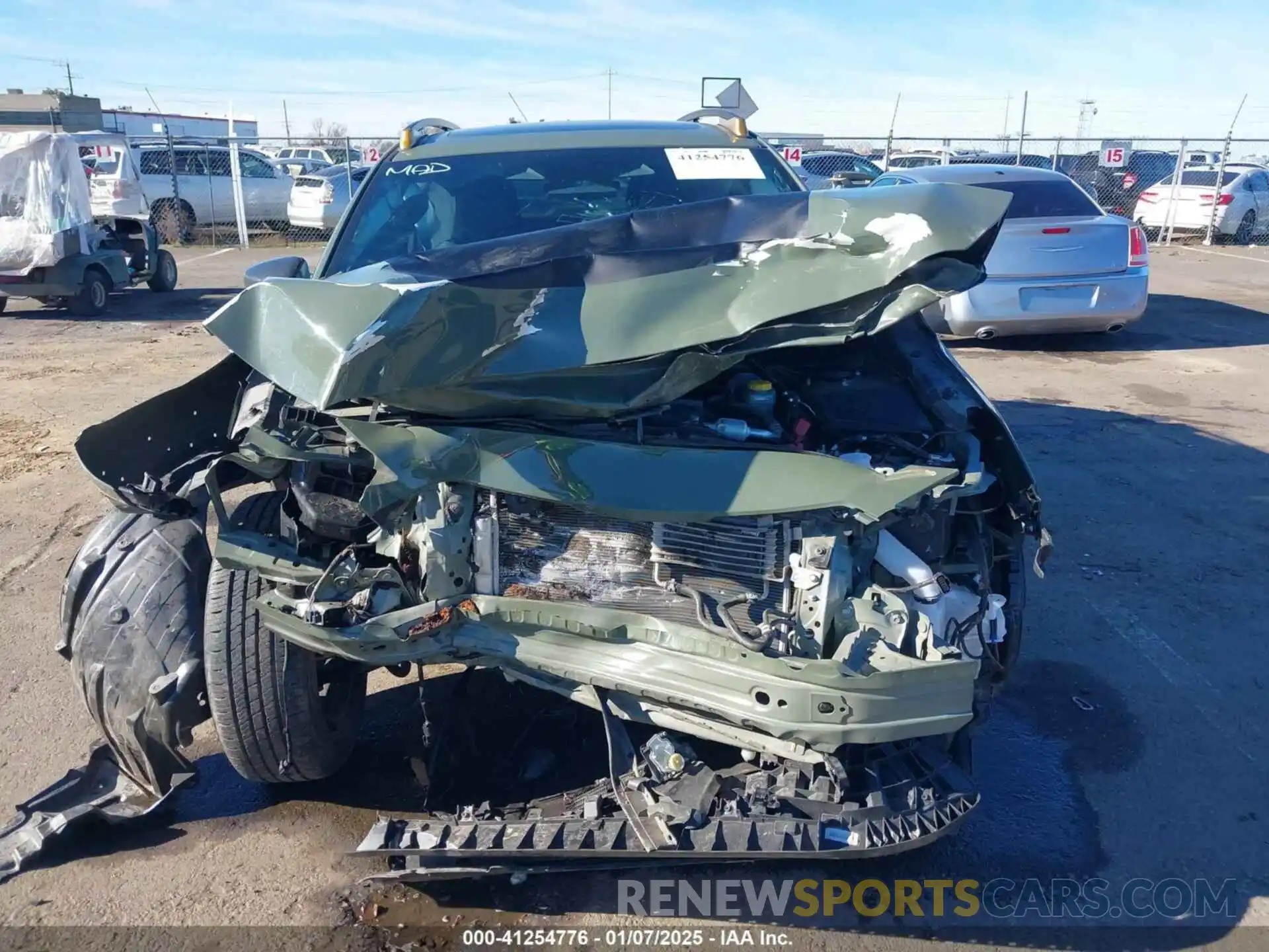 12 Photograph of a damaged car 4S4GUHU61R3784034 SUBARU CROSSTREK 2024