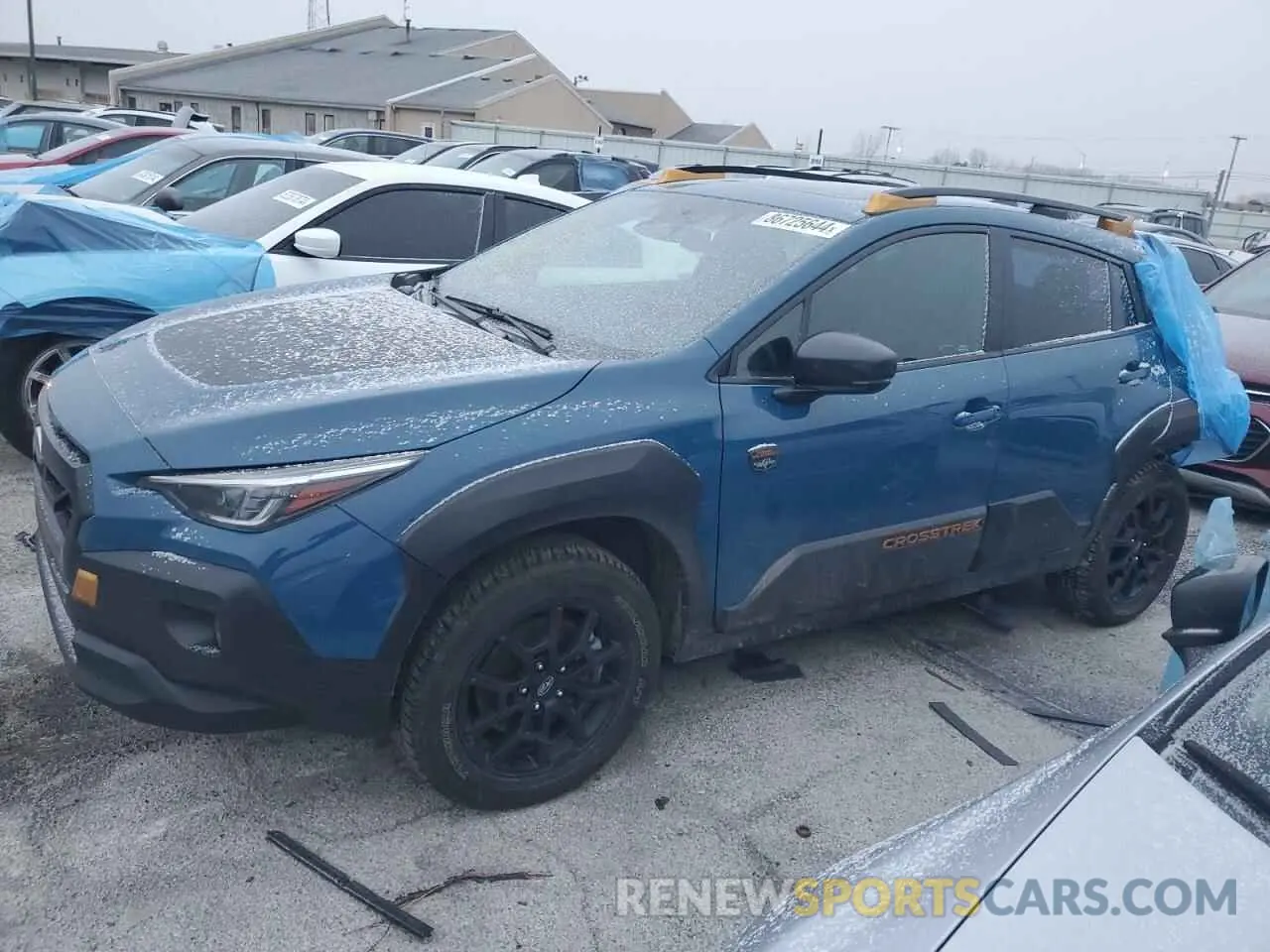 1 Photograph of a damaged car 4S4GUHU62R3739359 SUBARU CROSSTREK 2024