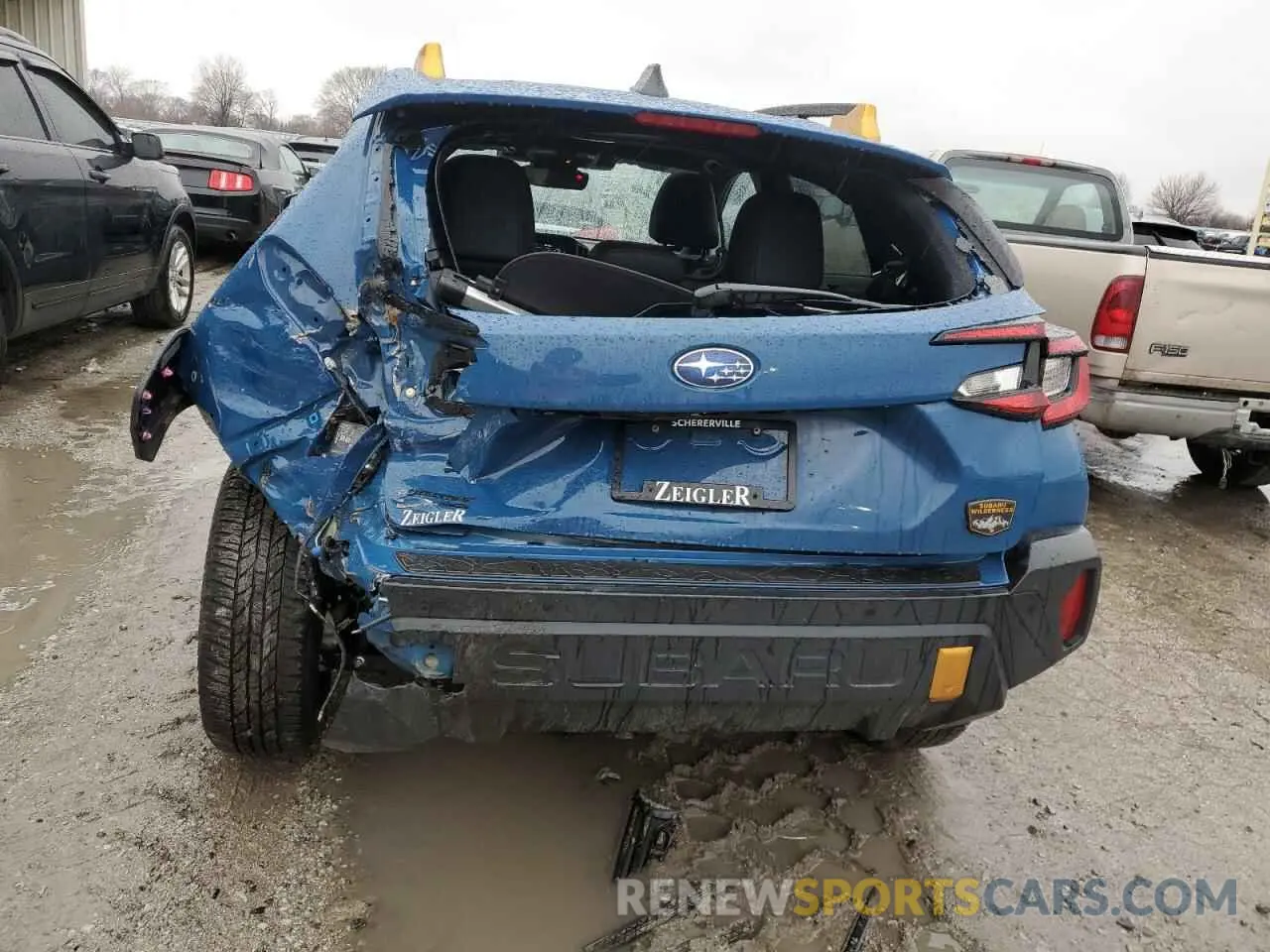 6 Photograph of a damaged car 4S4GUHU62R3739359 SUBARU CROSSTREK 2024