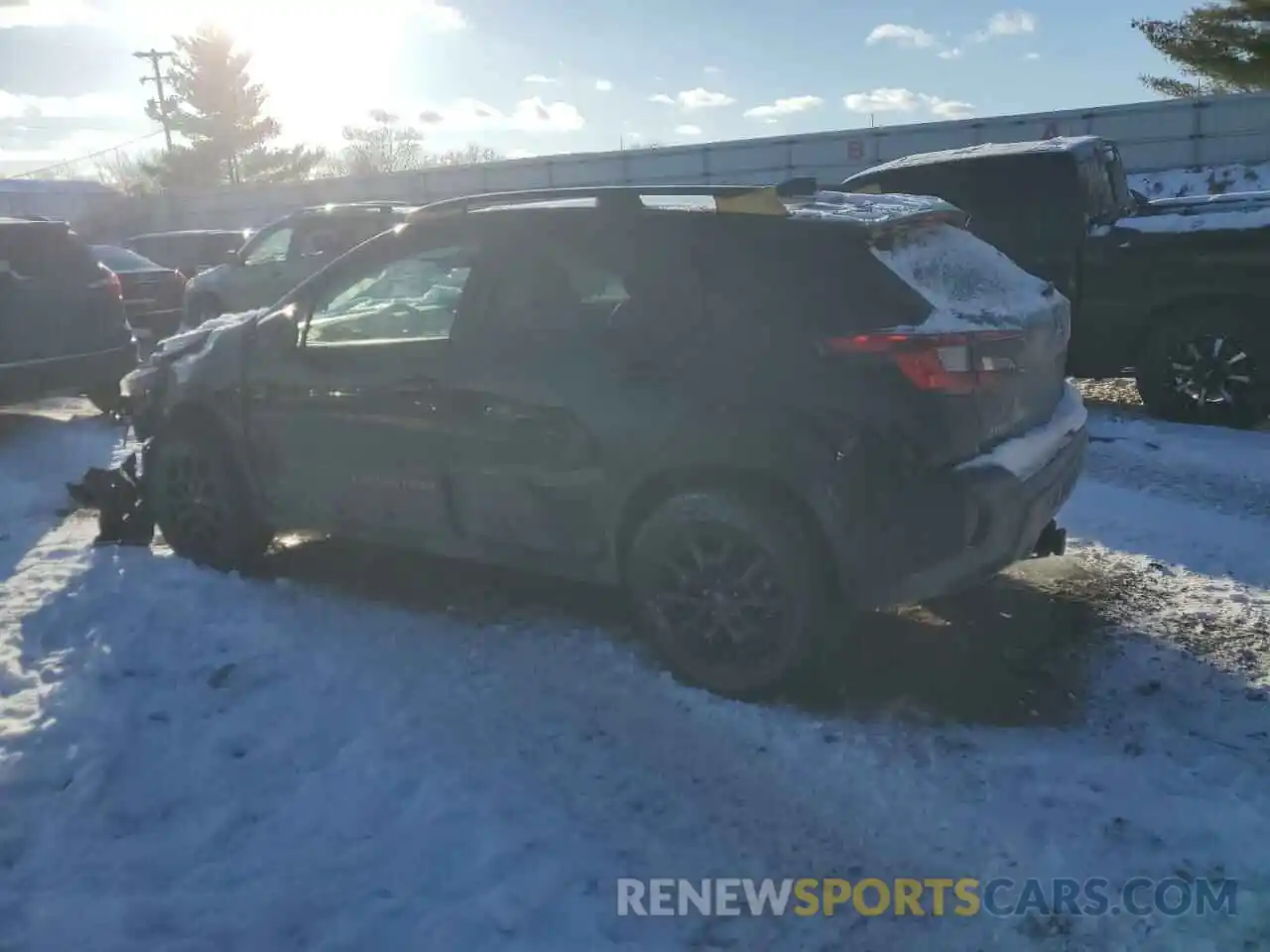 2 Photograph of a damaged car 4S4GUHU62R3766500 SUBARU CROSSTREK 2024