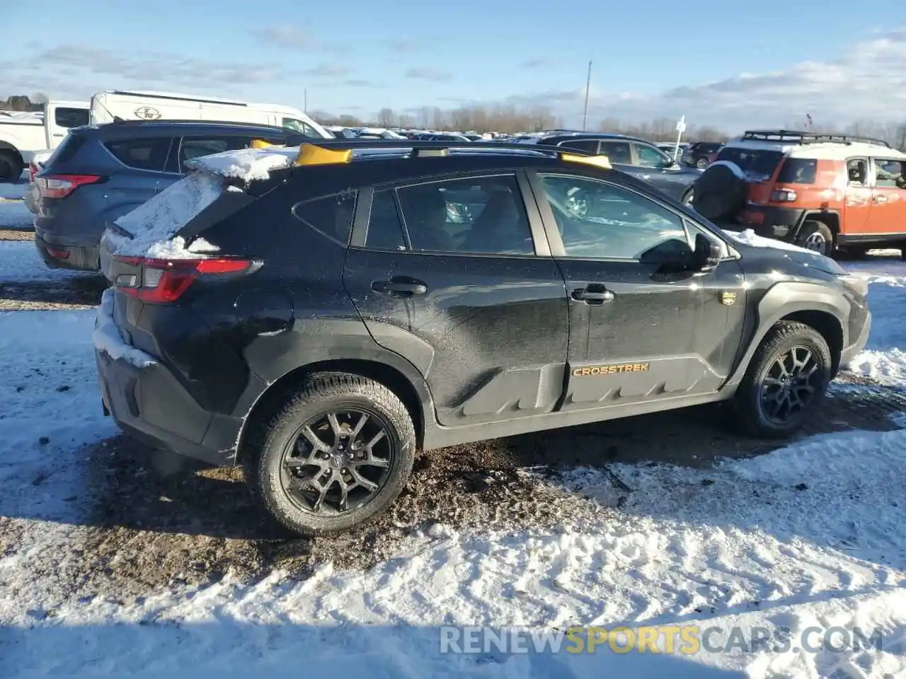 3 Photograph of a damaged car 4S4GUHU62R3766500 SUBARU CROSSTREK 2024