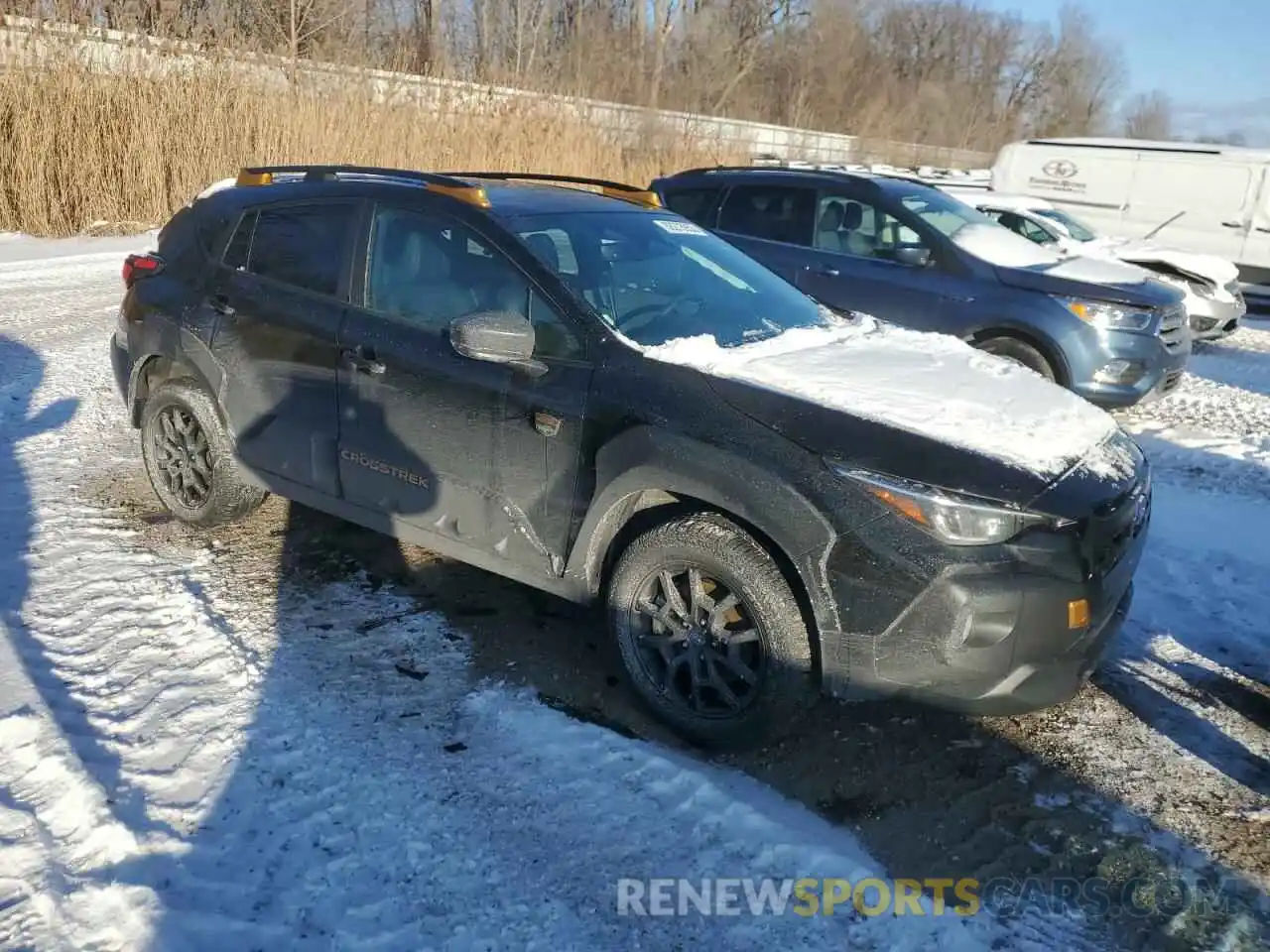 4 Photograph of a damaged car 4S4GUHU62R3766500 SUBARU CROSSTREK 2024