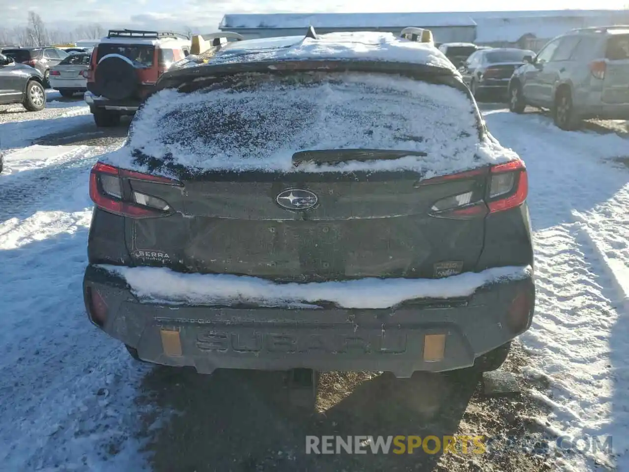 6 Photograph of a damaged car 4S4GUHU62R3766500 SUBARU CROSSTREK 2024