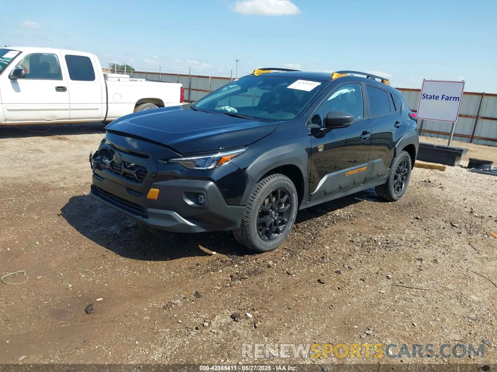 2 Photograph of a damaged car 4S4GUHU62R3785564 SUBARU CROSSTREK 2024