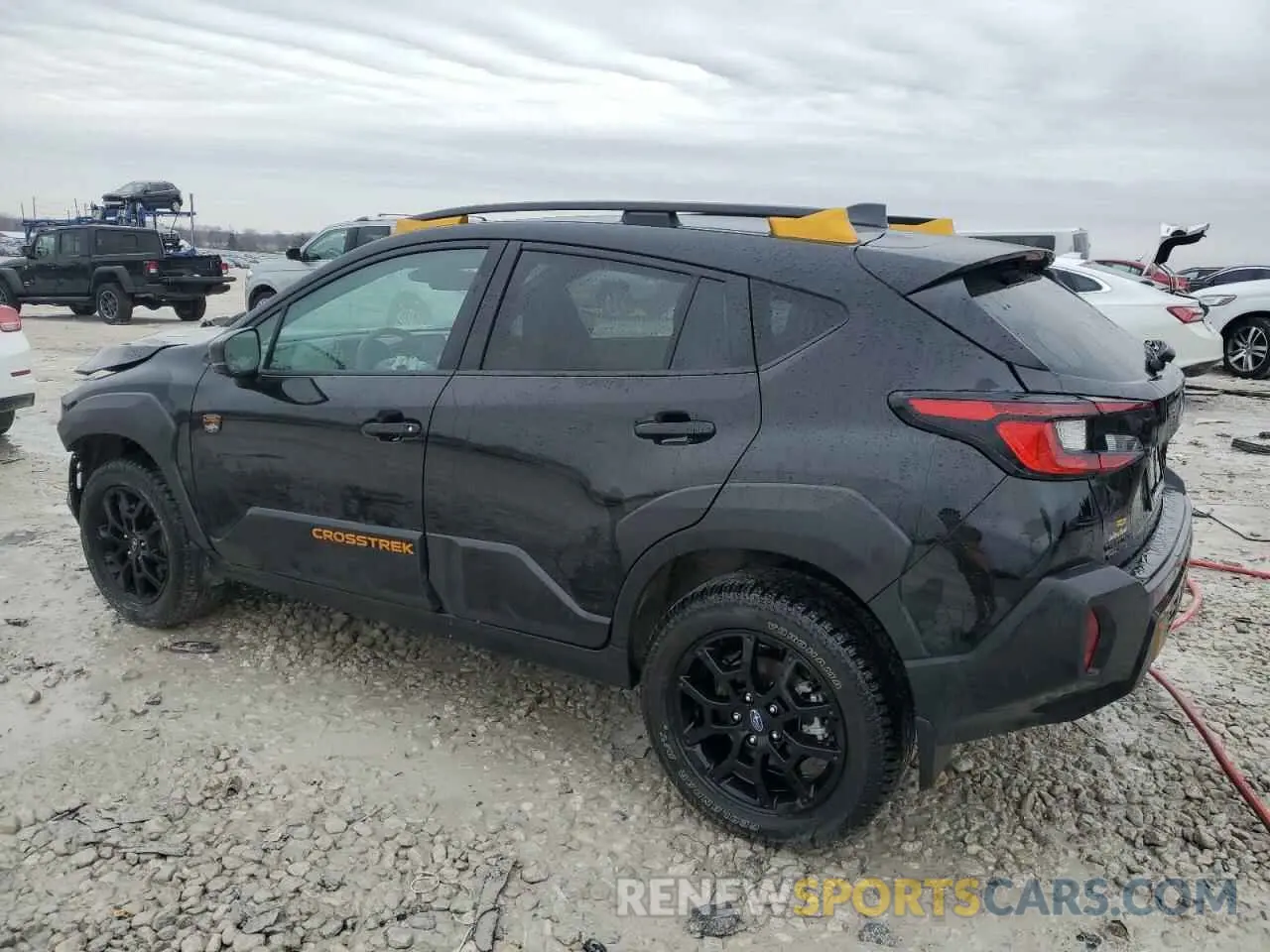2 Photograph of a damaged car 4S4GUHU62R3816263 SUBARU CROSSTREK 2024