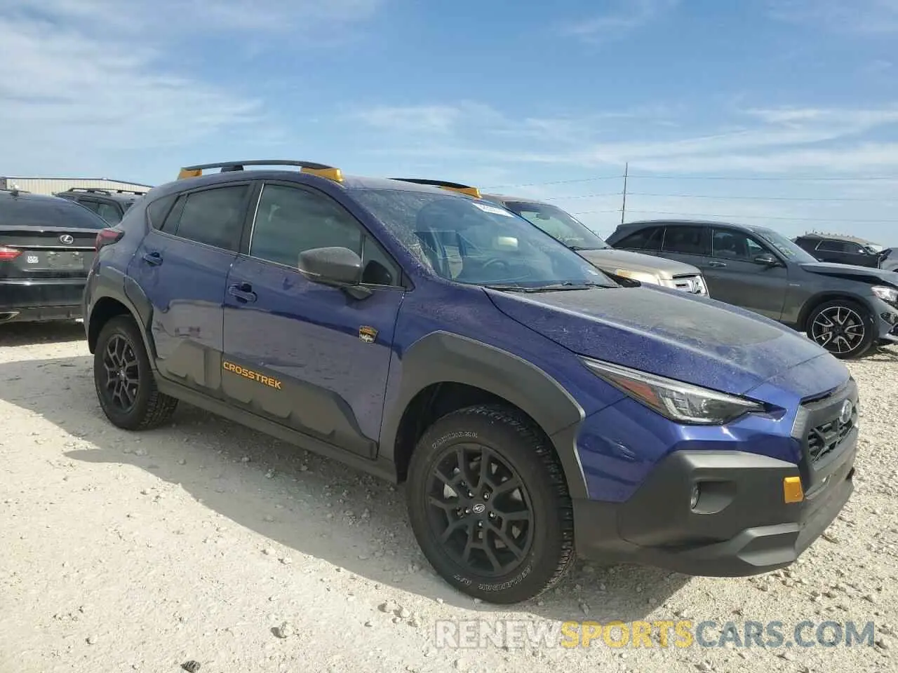 4 Photograph of a damaged car 4S4GUHU62R3841891 SUBARU CROSSTREK 2024