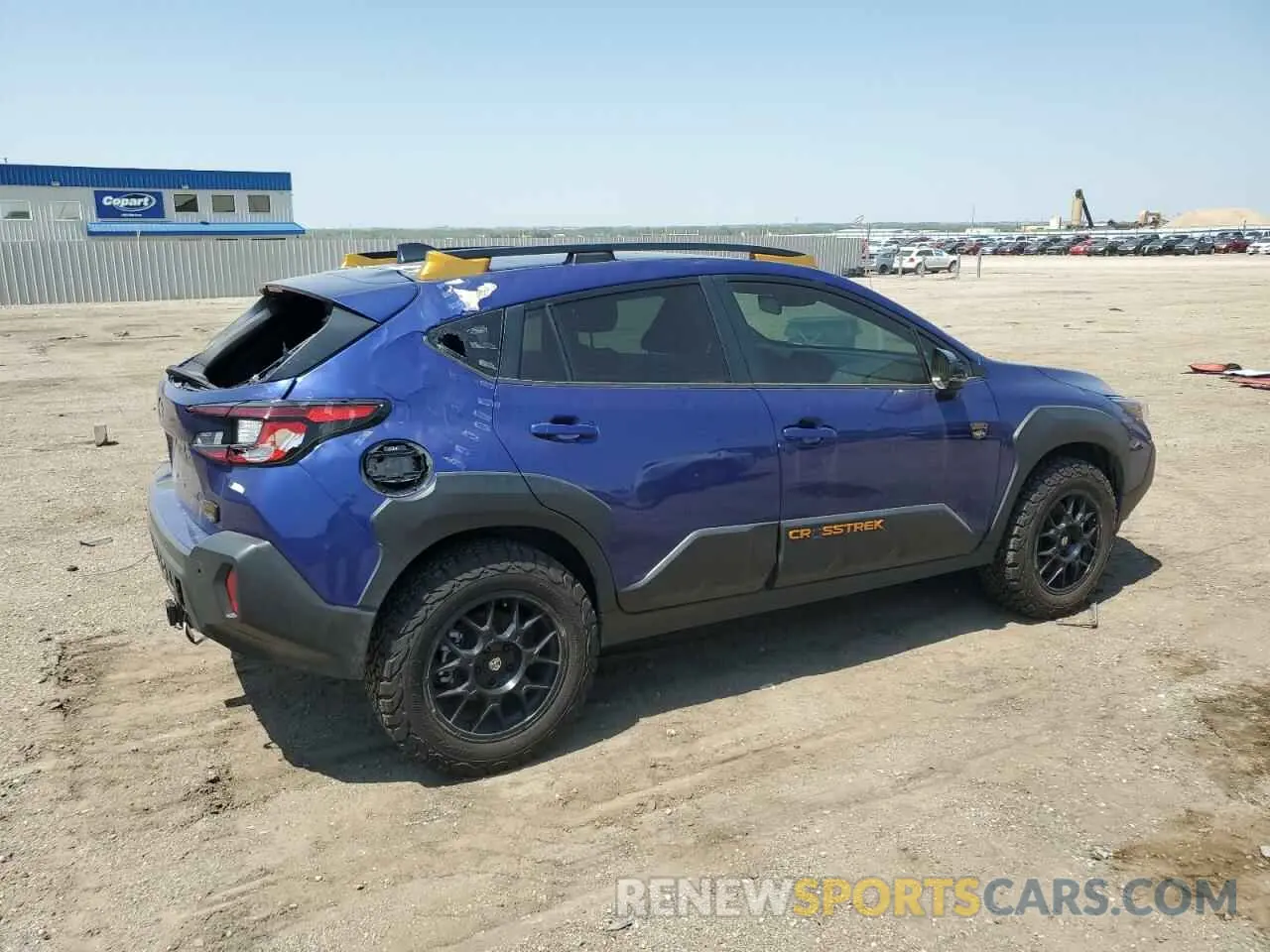 3 Photograph of a damaged car 4S4GUHU63R3724921 SUBARU CROSSTREK 2024