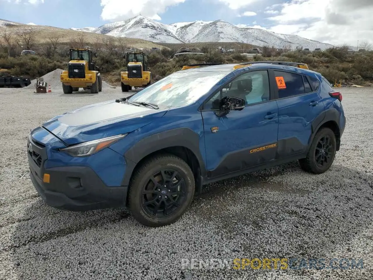1 Photograph of a damaged car 4S4GUHU63R3769826 SUBARU CROSSTREK 2024