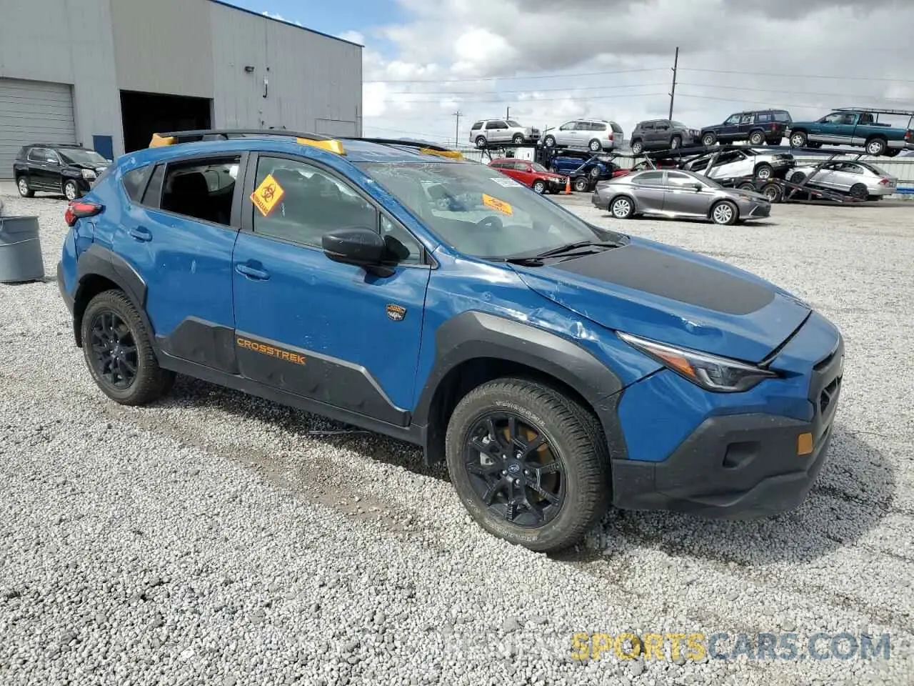 4 Photograph of a damaged car 4S4GUHU63R3769826 SUBARU CROSSTREK 2024